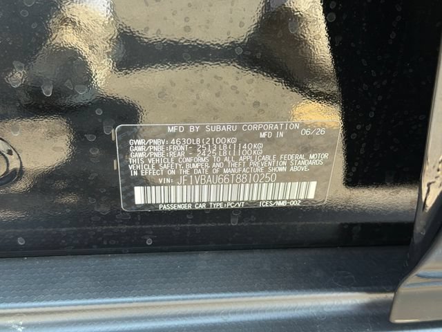 New 2026 Subaru WRX GT w/ WRX Electronics Package AWD/4WD image 25