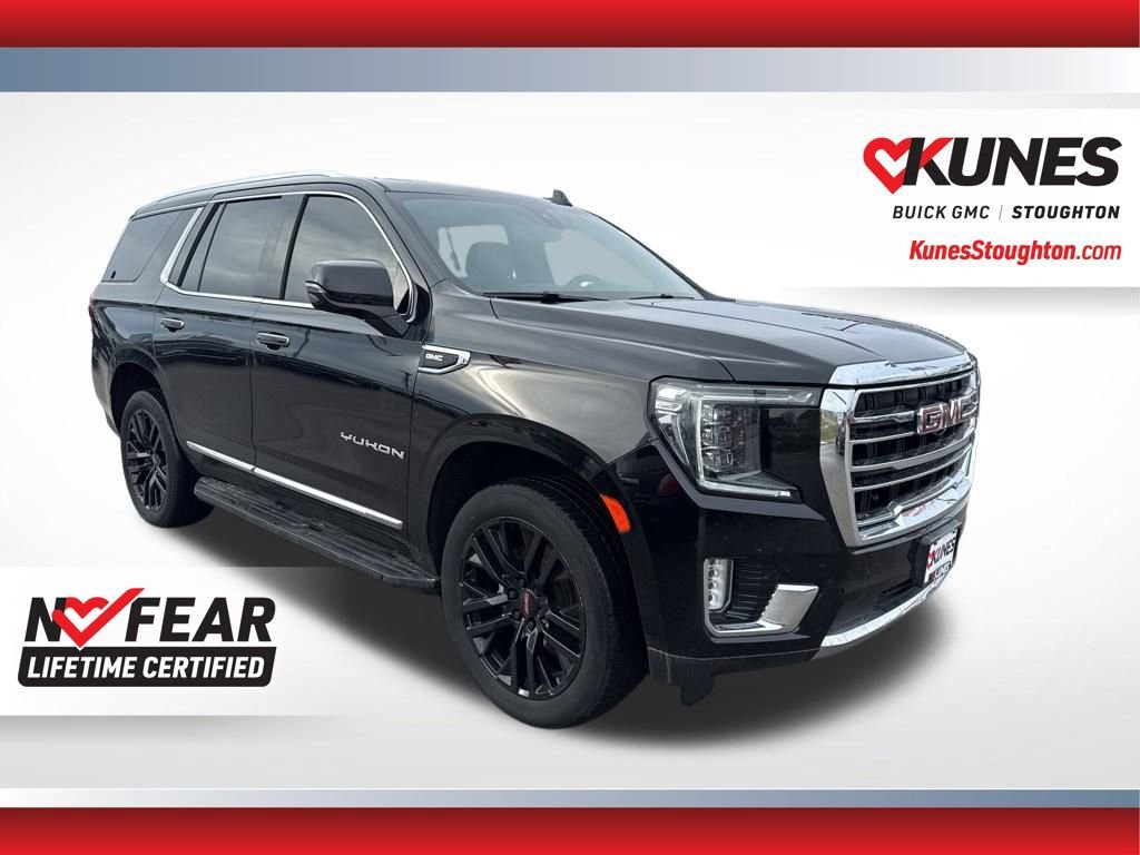 Used 2021 GMC Yukon SLT w/ SLT Premium Package image 4