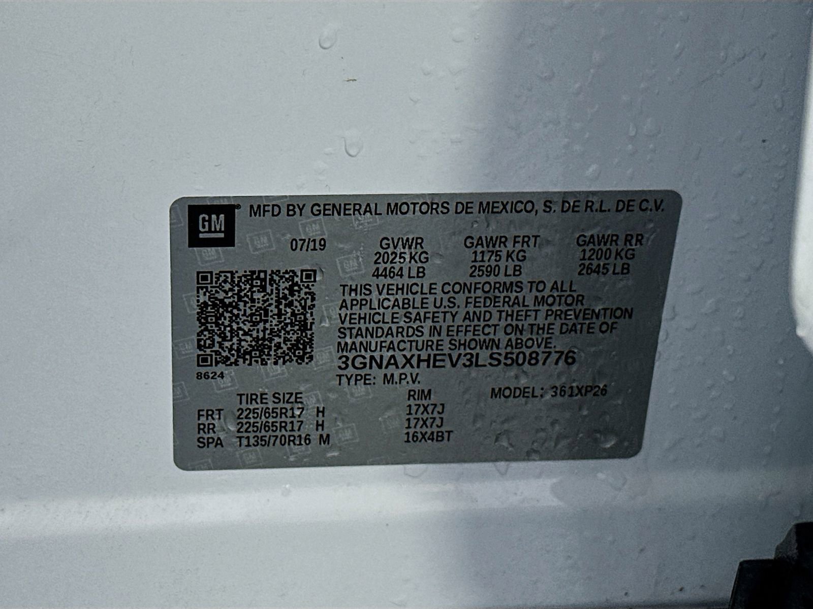 Used 2020 Chevrolet Equinox LS w/ LS Convenience Package FWD image 32