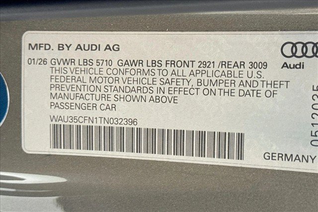 New 2026 Audi A6 Premium Plus AWD/4WD image 28