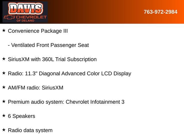 New 2026 Chevrolet Equinox RS w/ Convenience Package III FWD image 10