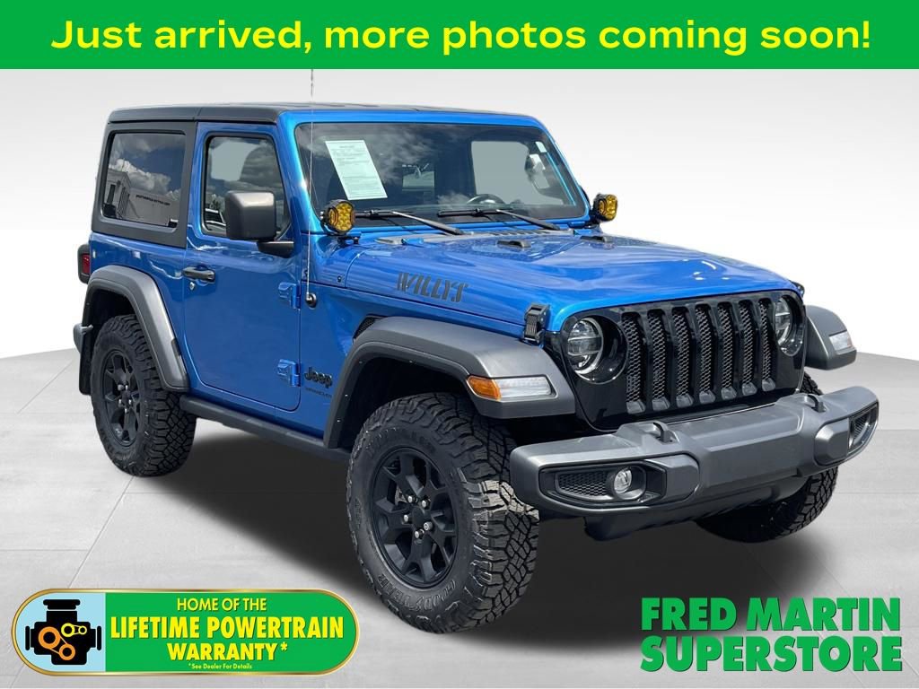 Used 2022 Jeep Wrangler Sport AWD/4WD image 1