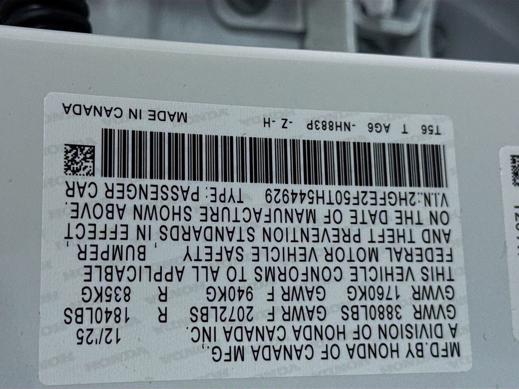 New 2026 Honda Civic Sport image 29