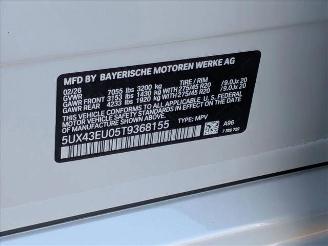 New 2026 BMW X5 xDrive50e w/ M Sport Package image 18