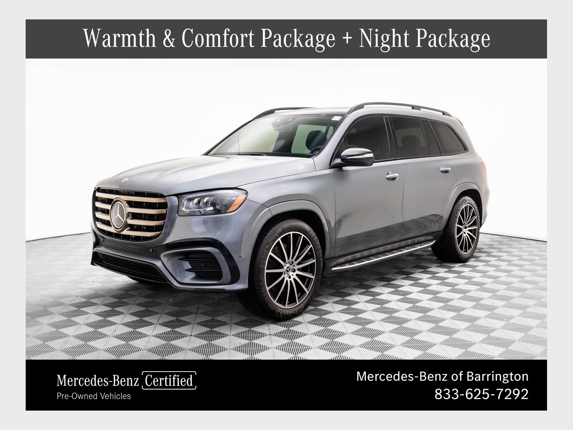 Certified 2024 Mercedes-Benz GLS 580 4MATIC image 1