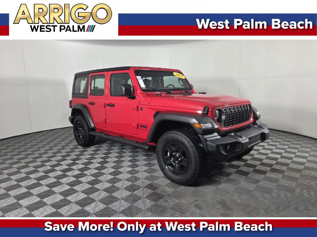 Used 2025 Jeep Wrangler Unlimited Sport AWD/4WD image 1