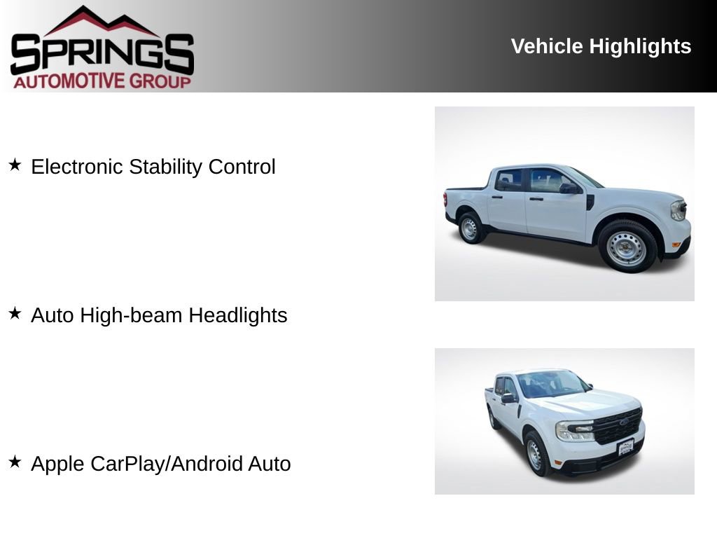 Used 2022 Ford Maverick XL w/ Equipment Group 100A Standard image 2