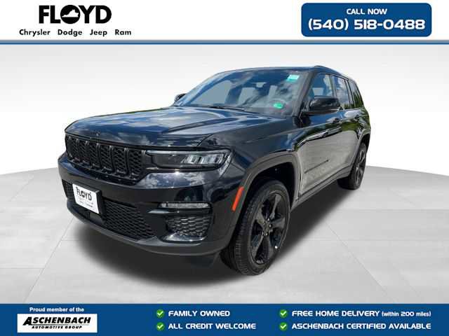 New 2025 Jeep Grand Cherokee Limited w/ Black Appearance Package