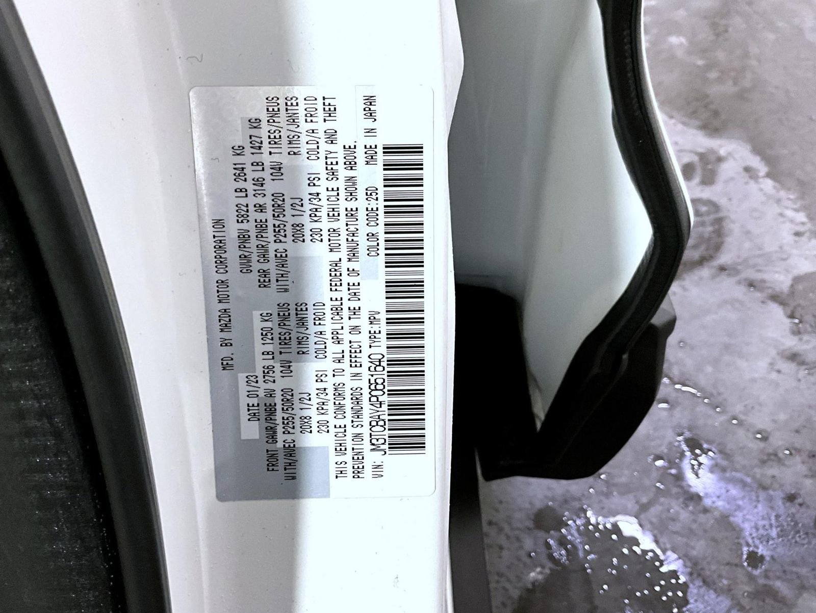 Certified 2023 MAZDA CX-9 Touring Plus image 27