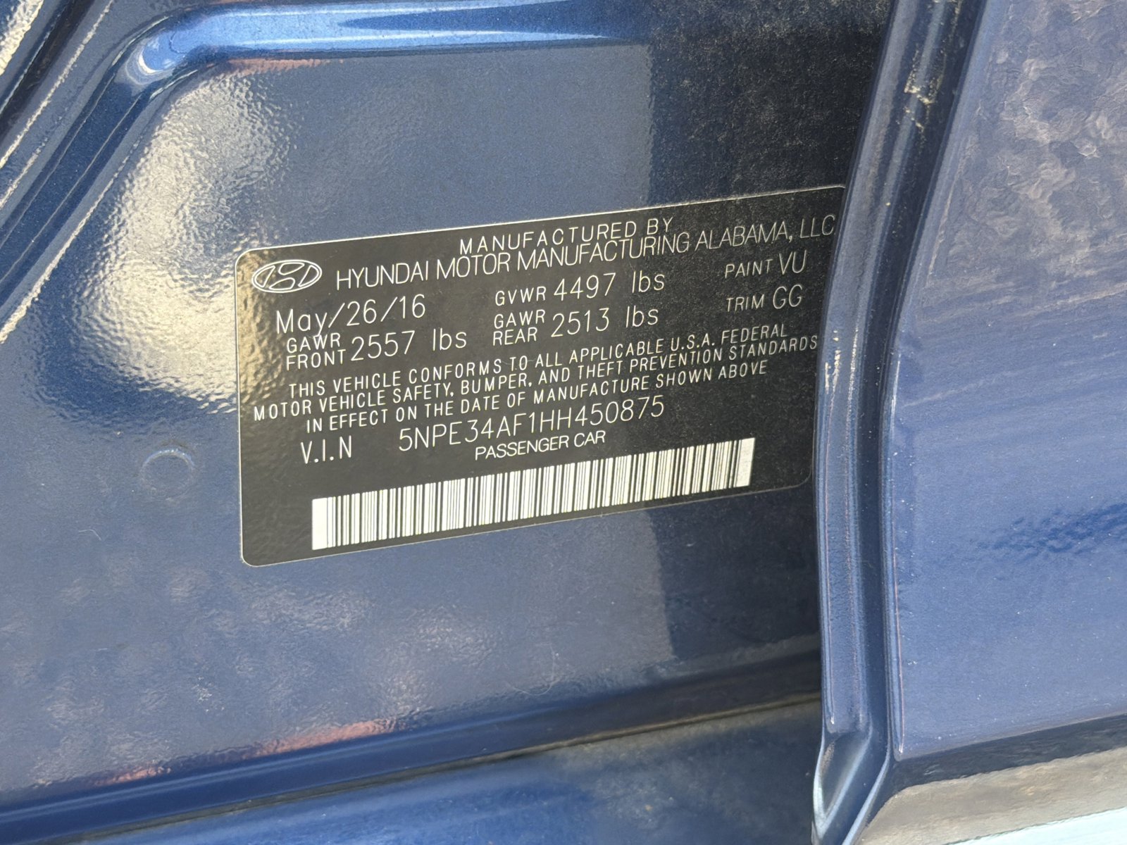 Used 2017 Hyundai Sonata Sport w/ Value Edition Package 02 FWD image 35