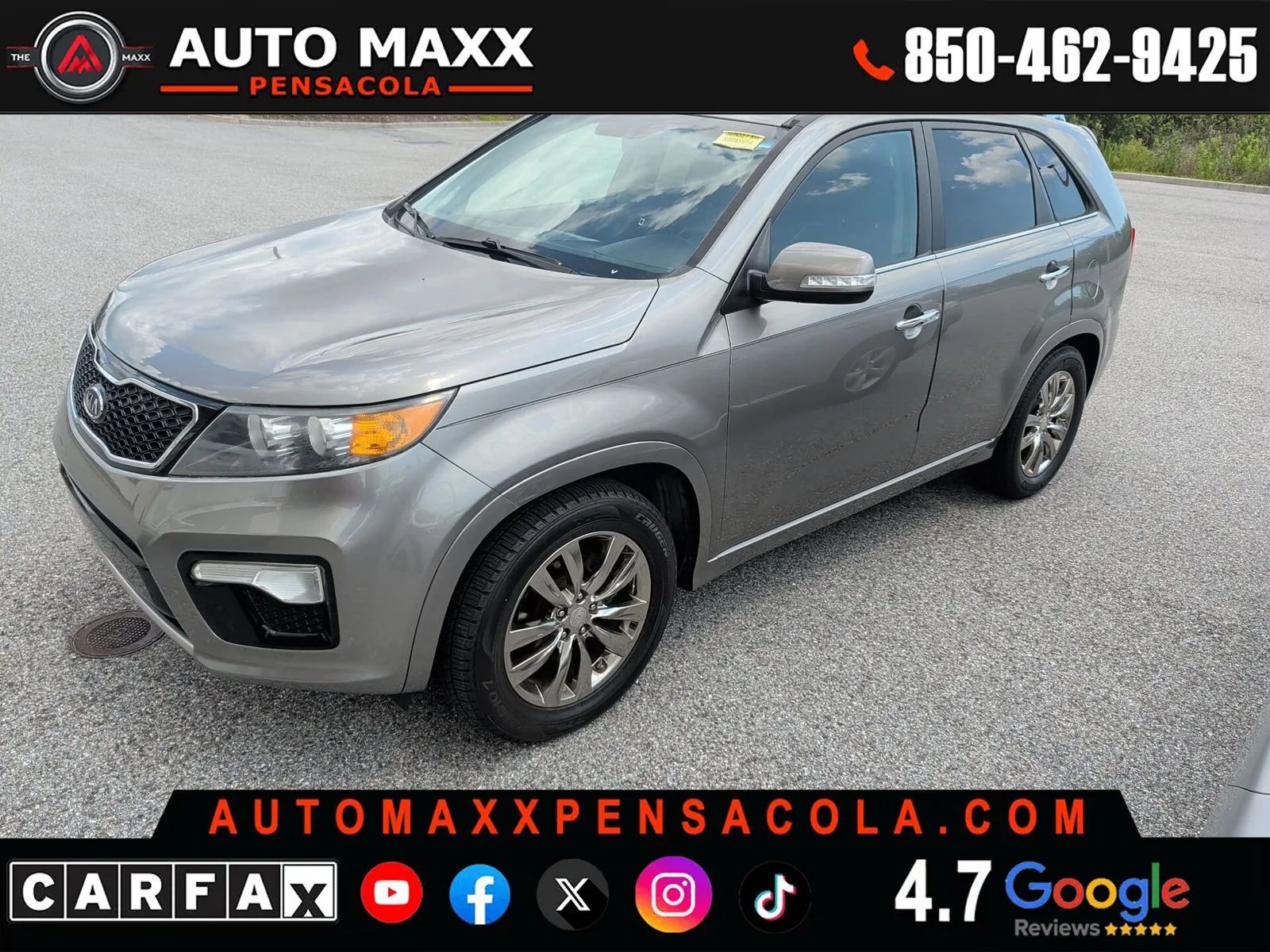 Used 2013 Kia Sorento SX w/ SX Premium Pkg
