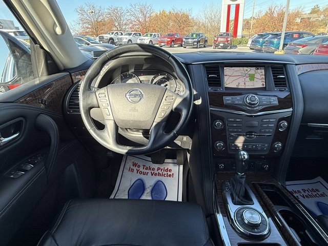 Certified 2020 Nissan Armada Platinum w/ Captain's Chairs Package image 28