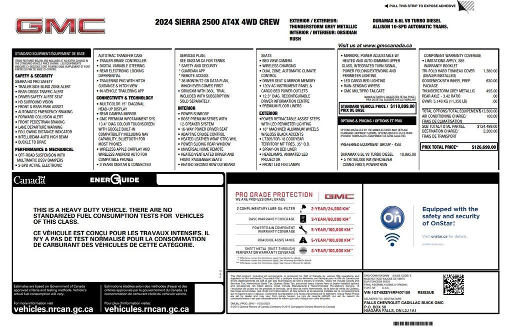 Used 2024 GMC Sierra 2500 AT4X image 4