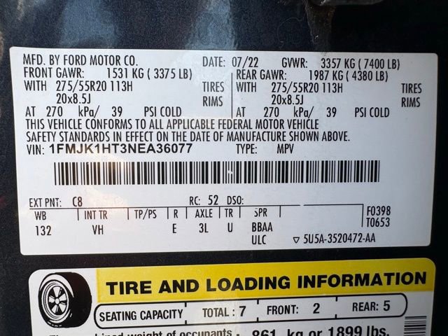 Used 2022 Ford Expedition Max XLT RWD image 30