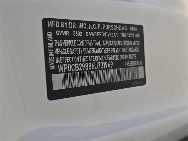 Used 2006 Porsche Boxster S image 33