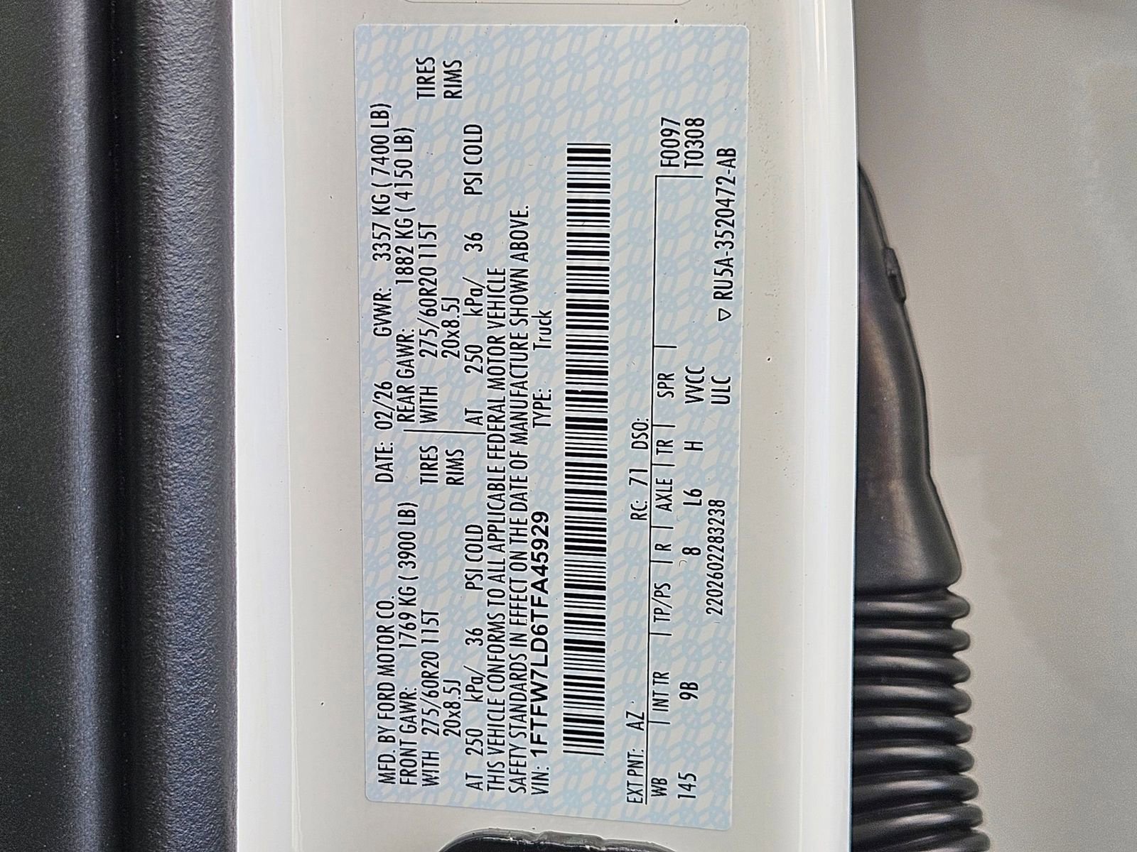 New 2026 Ford F150 Platinum w/ Equipment Group 702A High AWD/4WD image 35