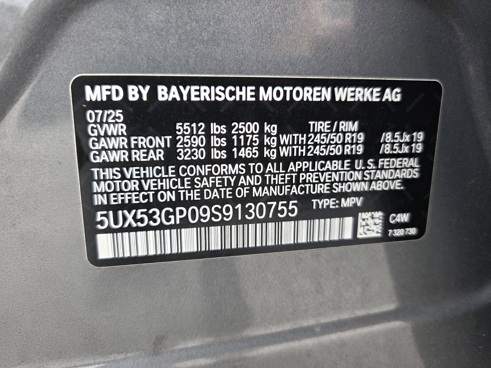 New 2025 BMW X3 xDrive30 w/ Convenience Package AWD/4WD image 19