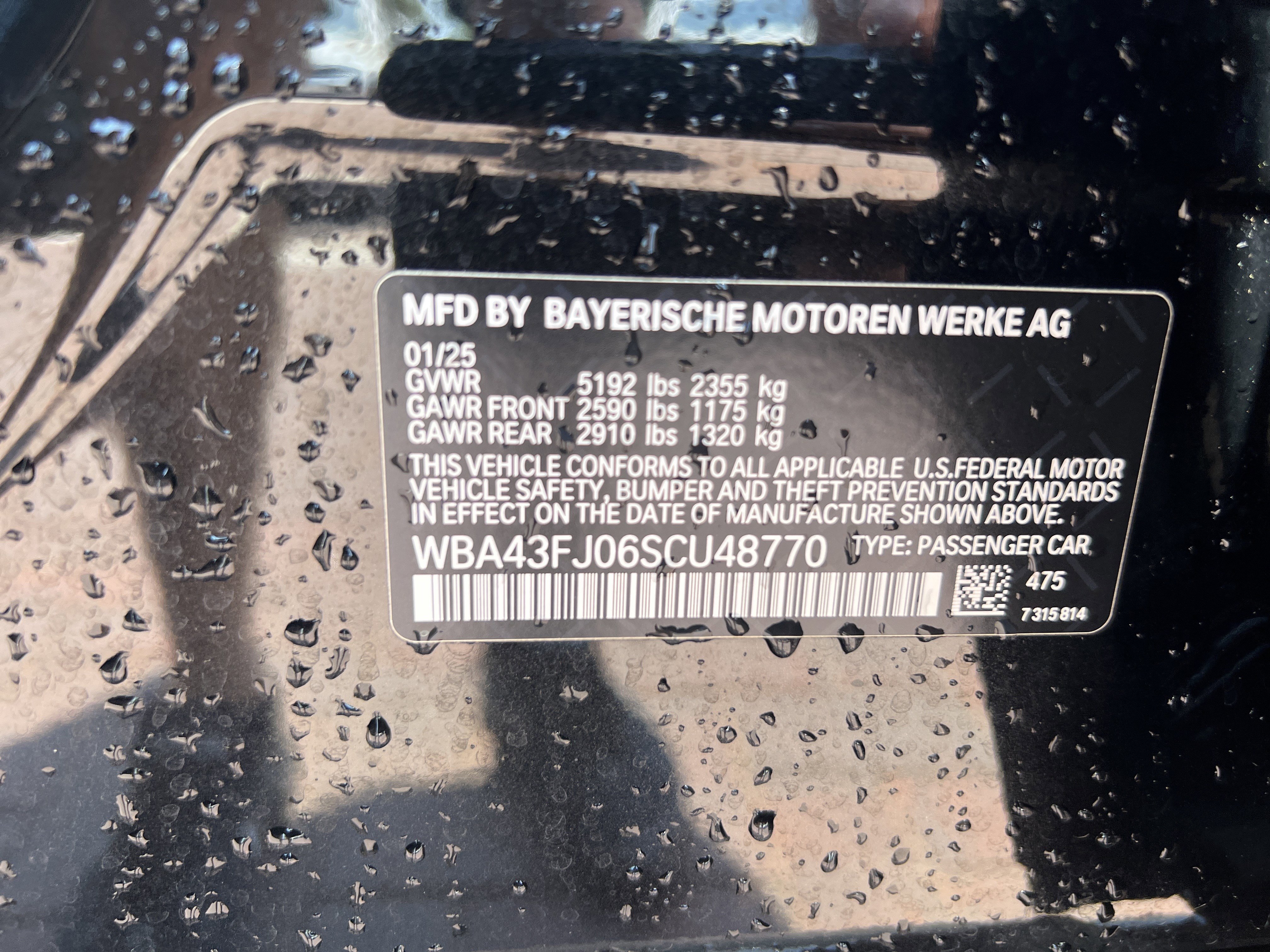 Certified 2025 BMW 530i RWD image 35
