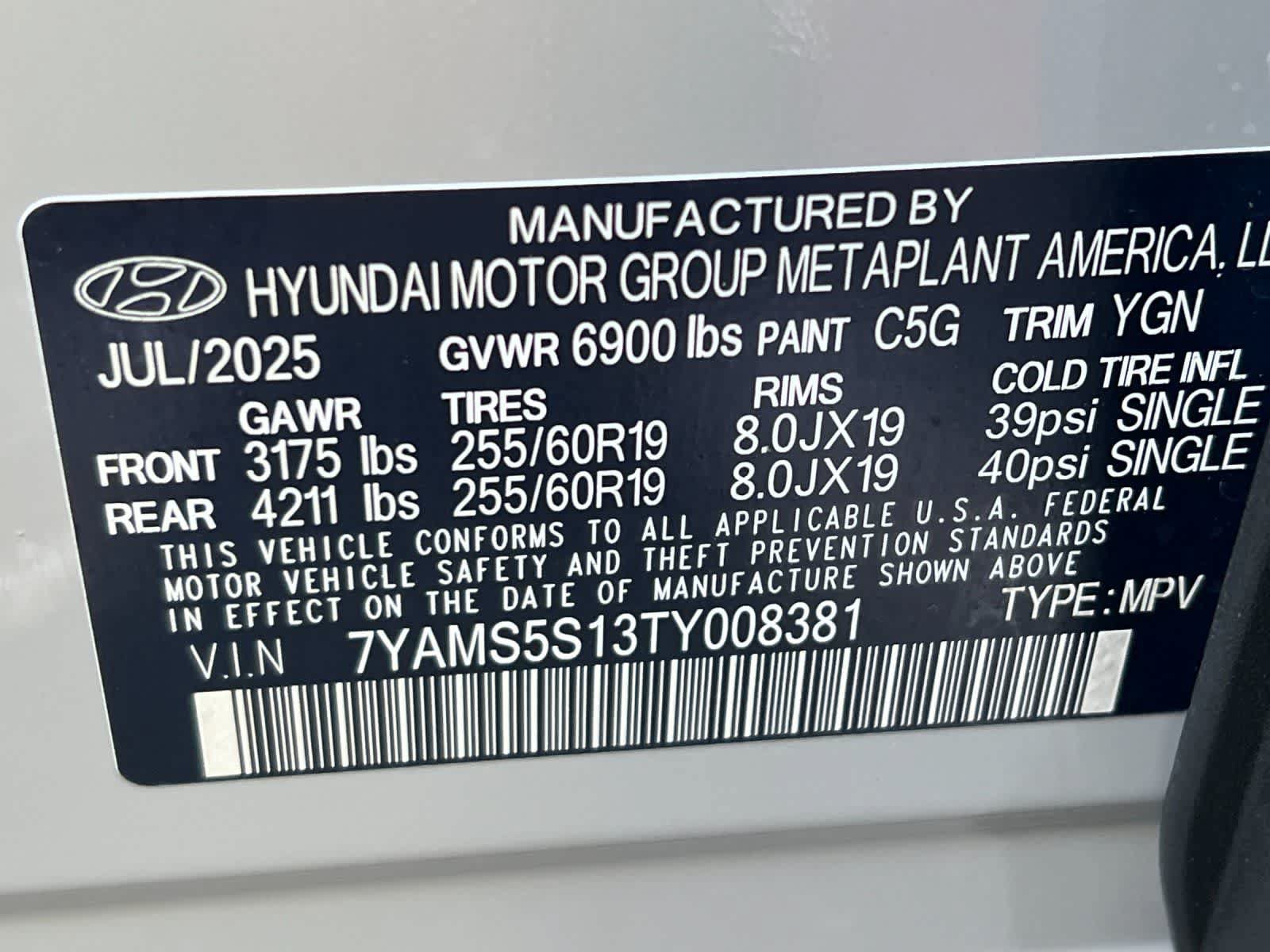 New 2026 Hyundai Ioniq 9 S RWD image 29