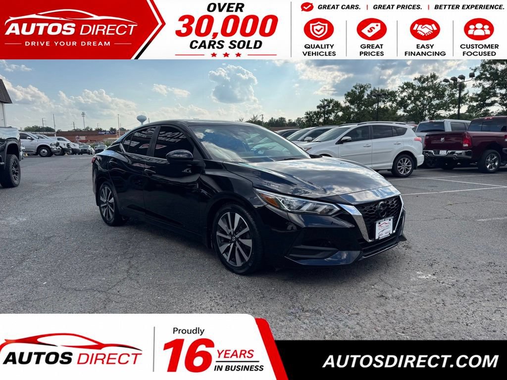 Used 2021 Nissan Sentra SV w/ SV Premium Package FWD image 1