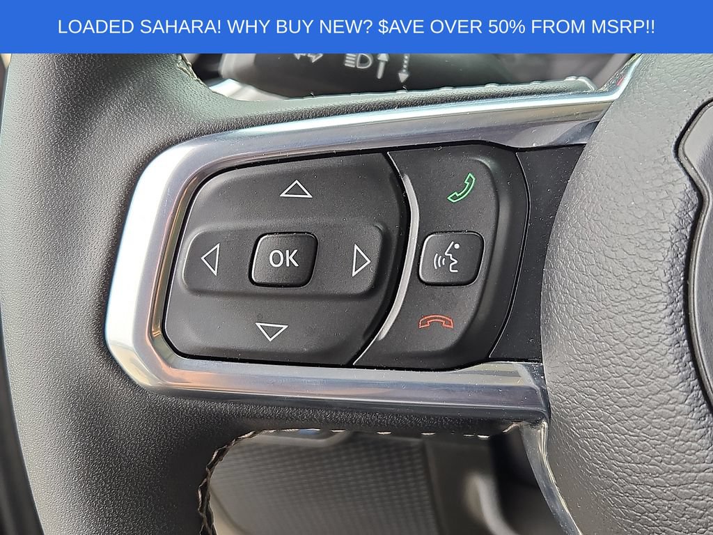 Used 2025 Jeep Wrangler Unlimited Sahara w/ Safety Group AWD/4WD image 19