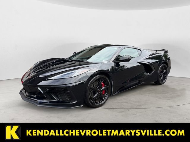 Used 2021 Chevrolet Corvette Stingray Premium Cpe w/ Z51 Performance Package RWD image 1