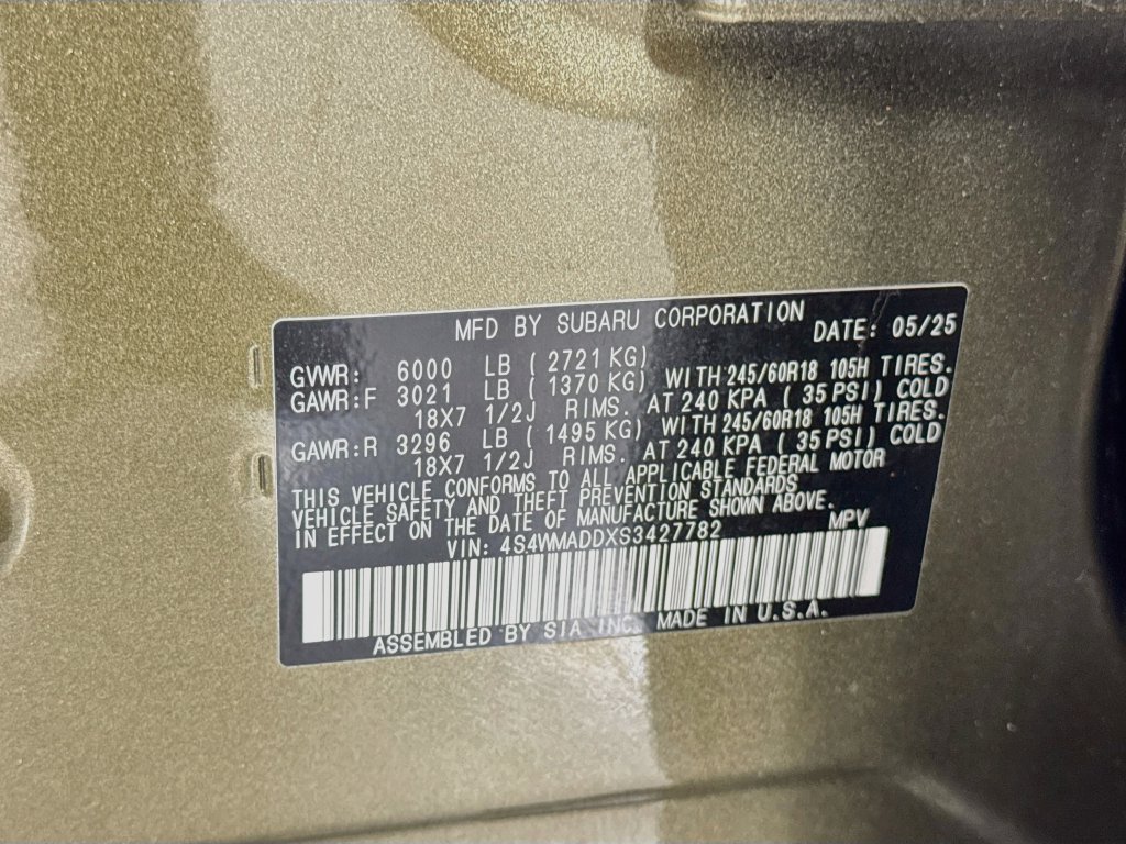 Used 2025 Subaru Ascent Premium AWD/4WD image 43