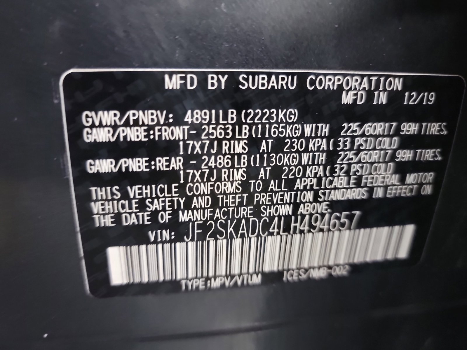 Used 2020 Subaru Forester w/ Alloy Wheel Package image 32