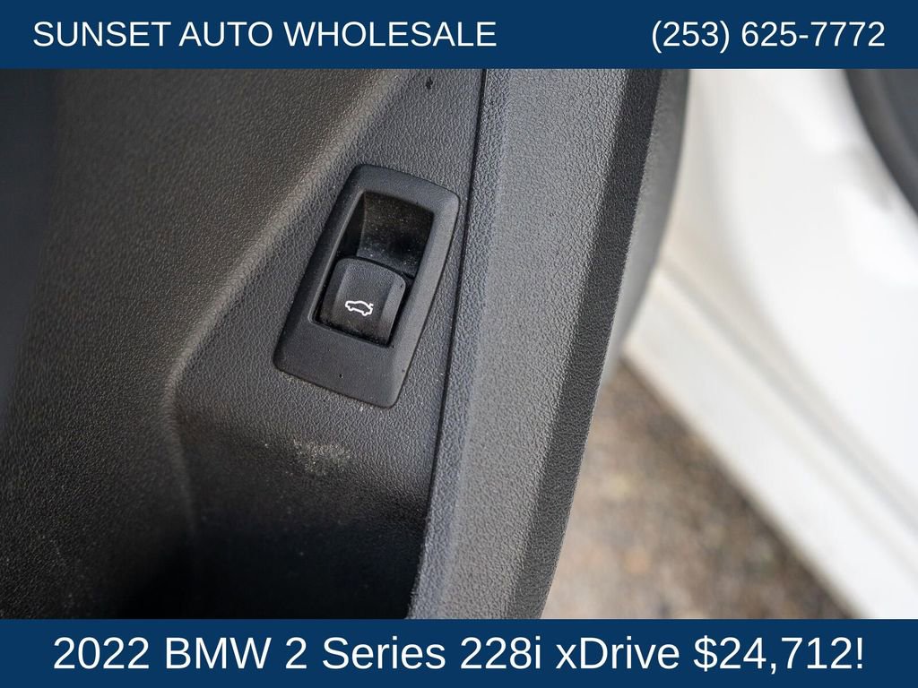 Used 2022 BMW 228i xDrive Gran Coupe w/ Convenience Package AWD/4WD image 44