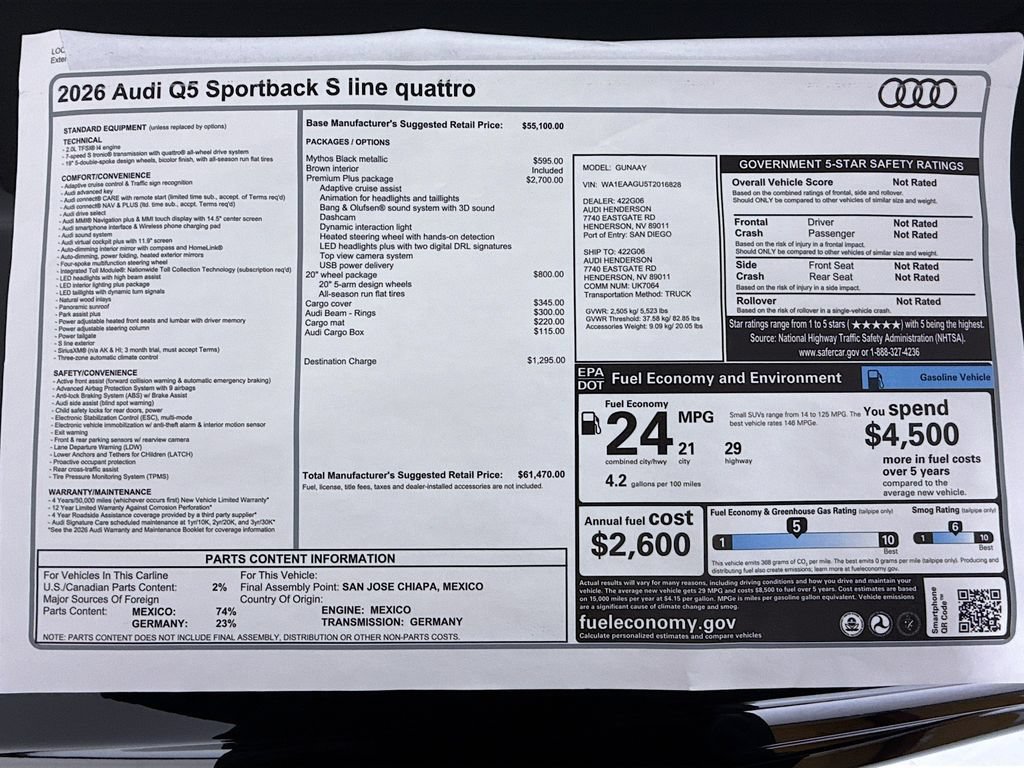 New 2026 Audi Q5 Premium Plus AWD/4WD image 9