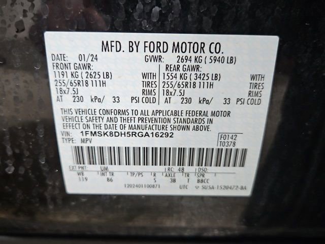 Used 2024 Ford Explorer XLT image 29