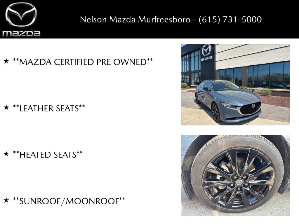Certified 2025 MAZDA MAZDA3 s AWD/4WD image 30