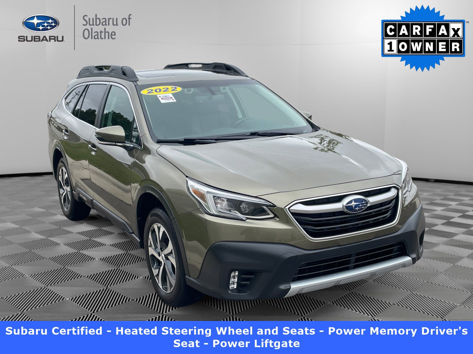 Certified 2022 Subaru Outback Limited