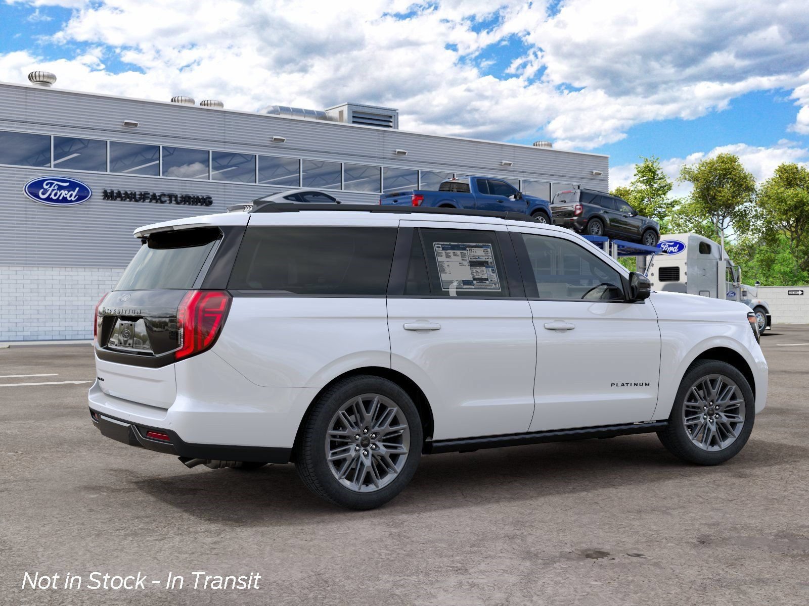 New 2027 Ford Expedition Platinum w/ Stealth Appearance Package RWD image 6