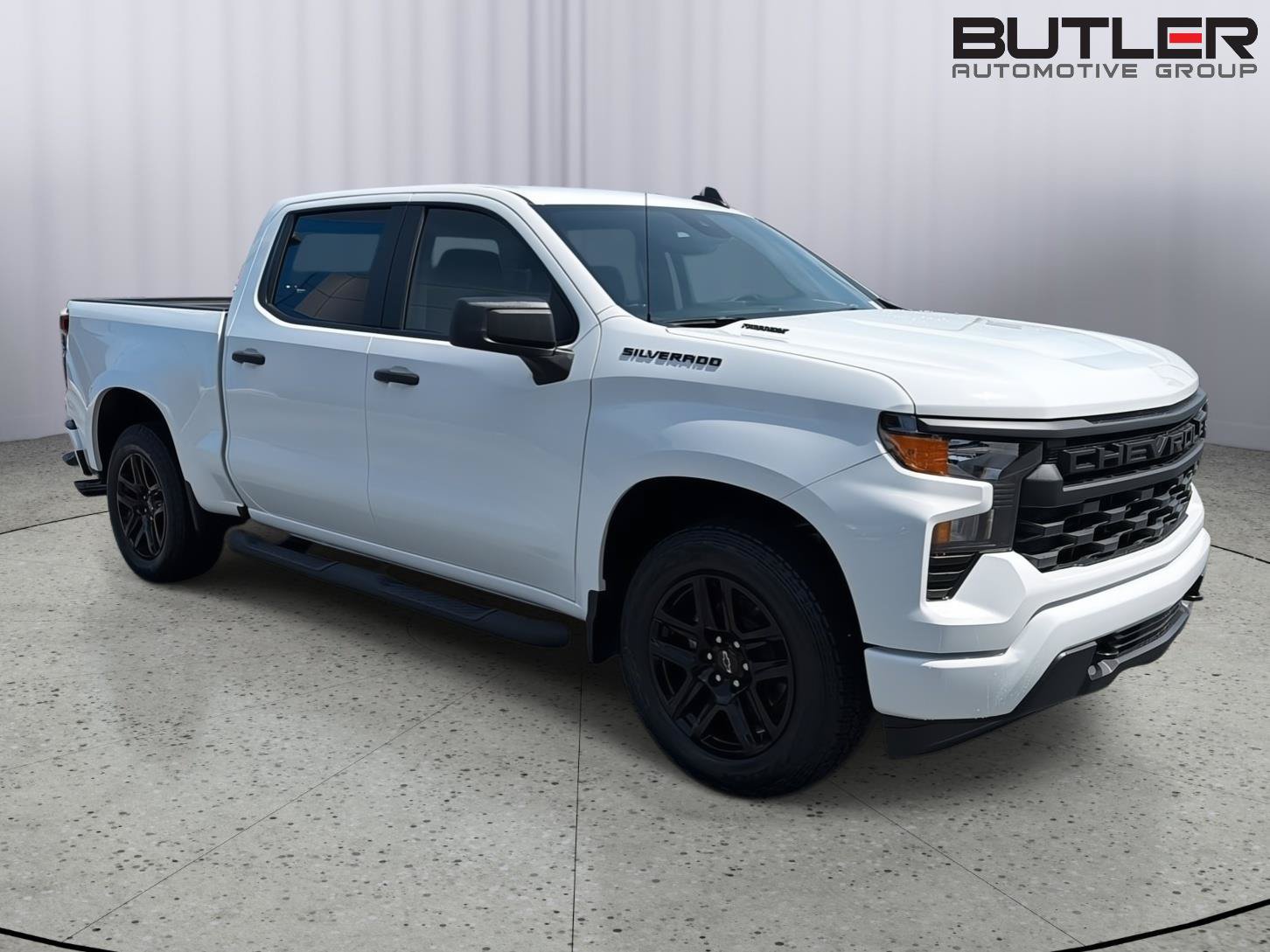New 2026 Chevrolet Silverado 1500 Custom w/ Turbomax Blackout Package RWD image 8
