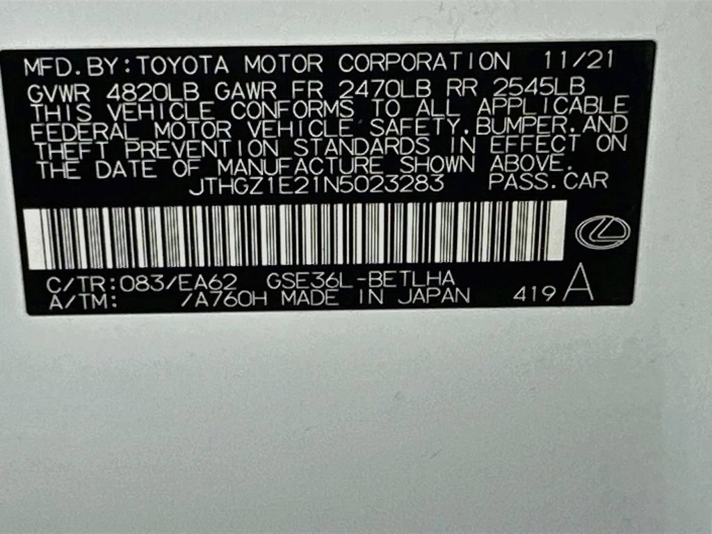 Used 2022 Lexus IS 350 F Sport AWD/4WD image 24