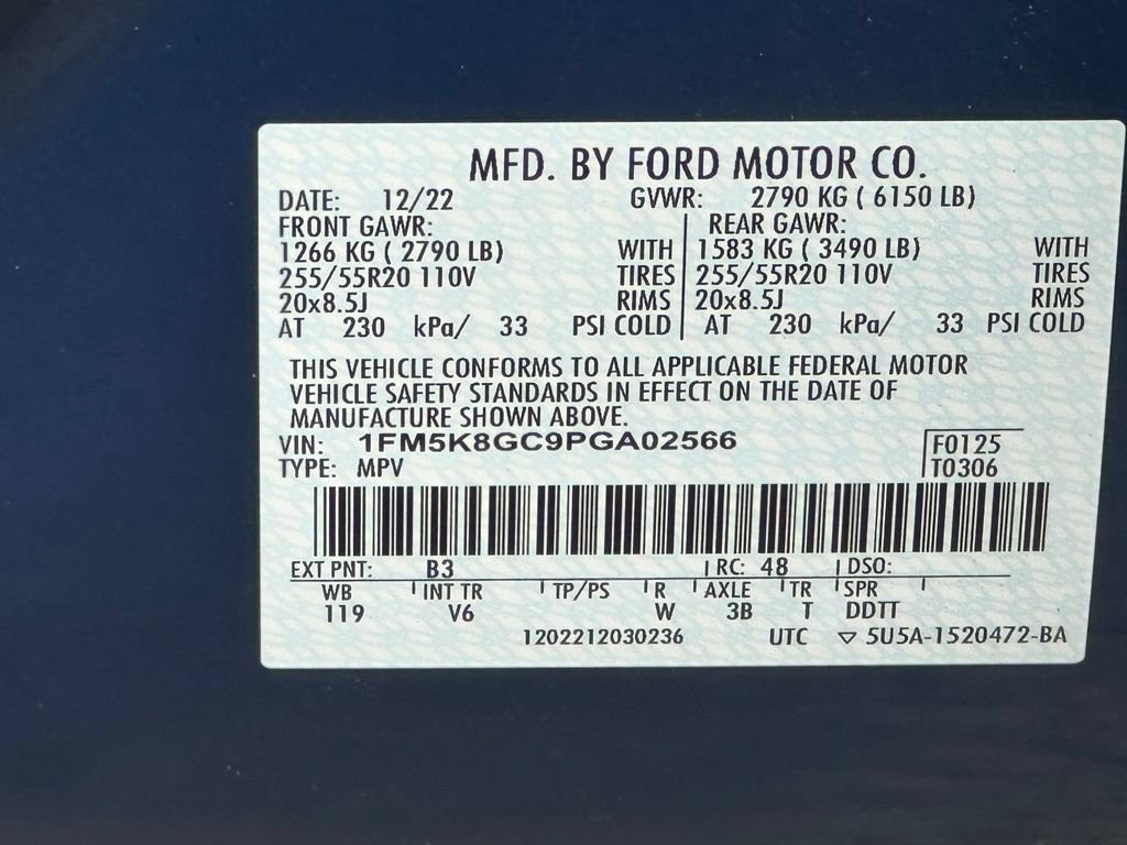 Used 2023 Ford Explorer ST AWD/4WD image 46