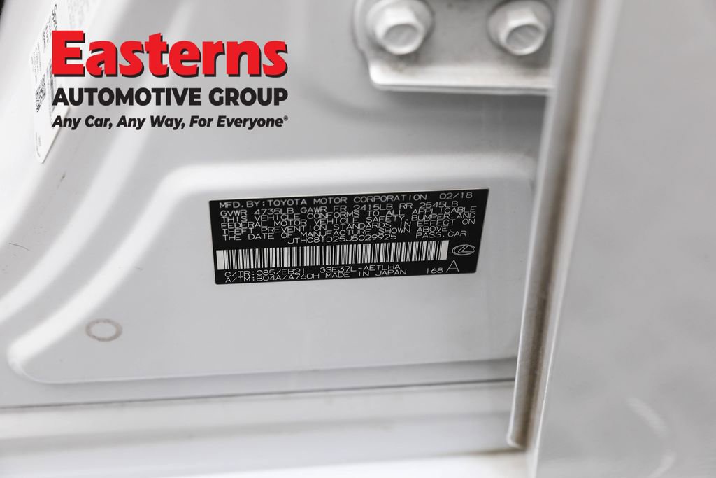 Used 2018 Lexus IS 300 AWD w/ Comfort Package image 38