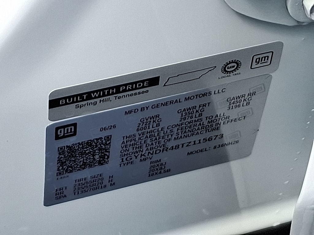 New 2026 Cadillac XT5 Premium Luxury w/ LPO, Floor Liner Package AWD/4WD image 10