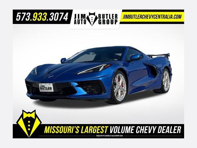 Used 2023 Chevrolet Corvette Stingray Coupe w/ Chrome Exterior Badge Package