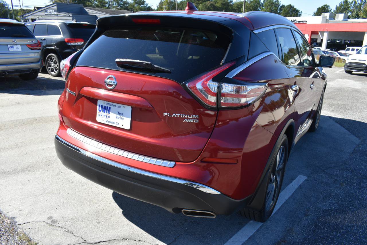 Used 2018 Nissan Murano Platinum AWD/4WD image 6