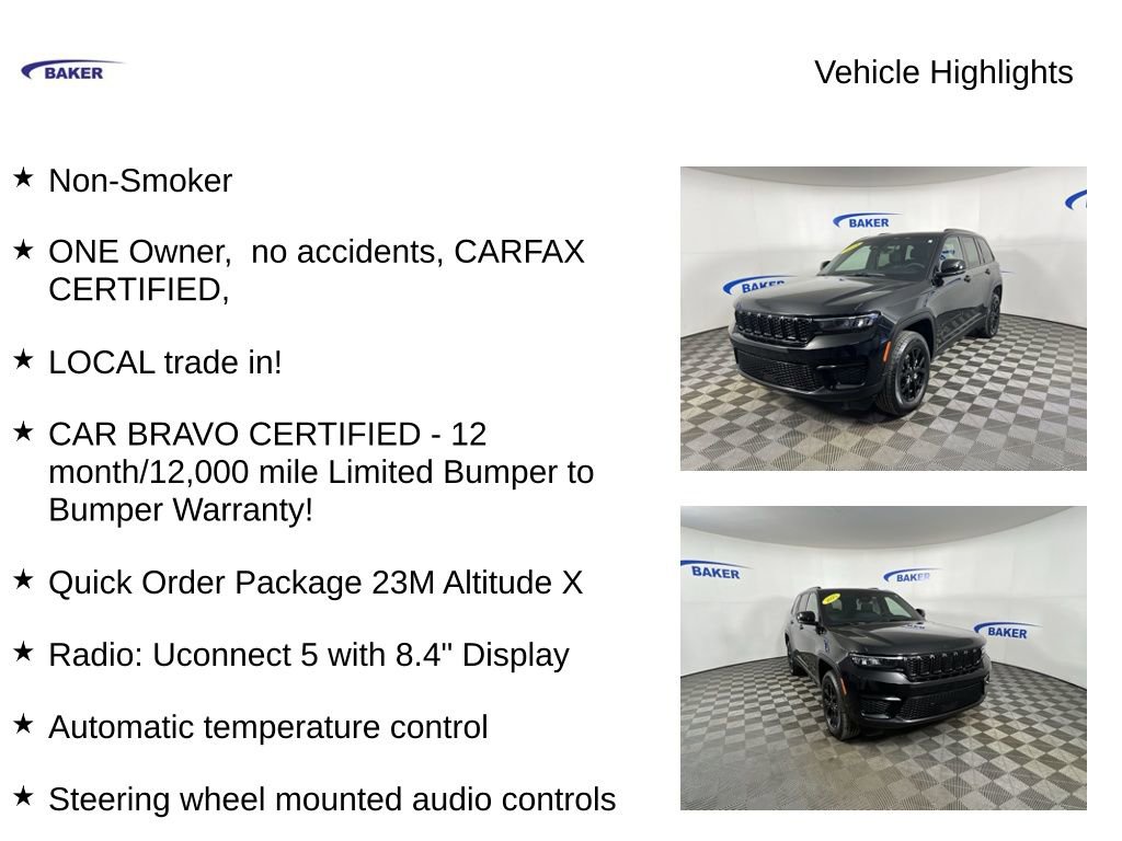 Used 2025 Jeep Grand Cherokee Altitude image 4