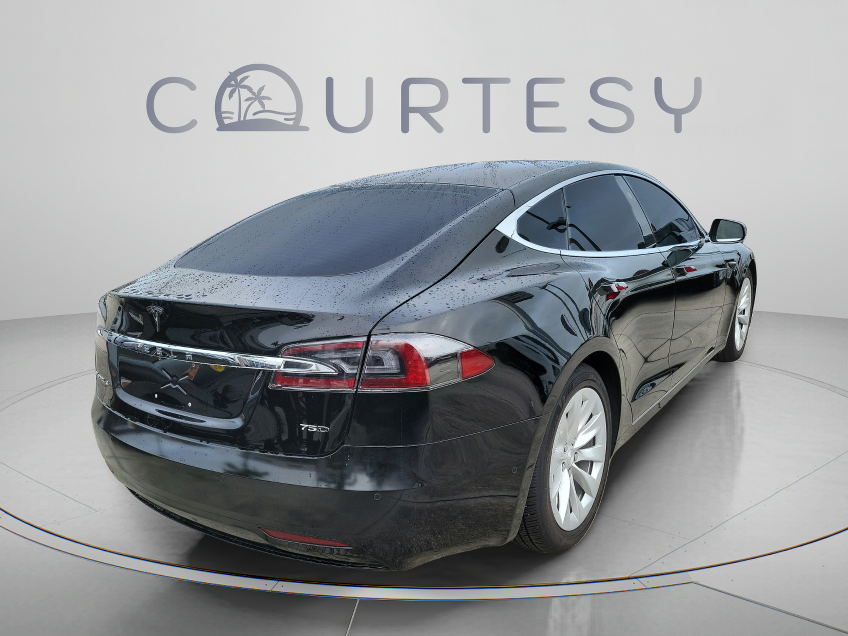 Used 2018 Tesla Model S 75D AWD/4WD image 3
