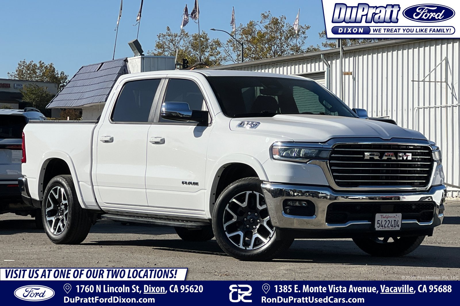 Used 2025 RAM 1500 Laramie w/ Bed Utility Group