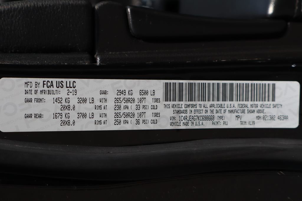 Used 2019 Jeep Grand Cherokee Altitude image 56