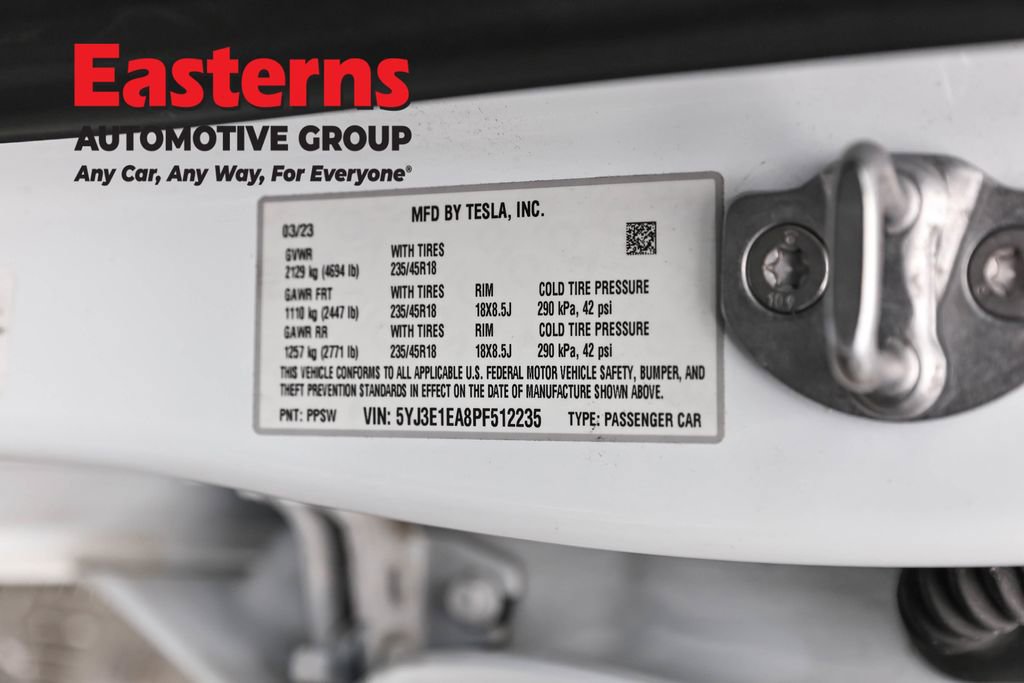 Used 2023 Tesla Model 3 Standard Range RWD image 32