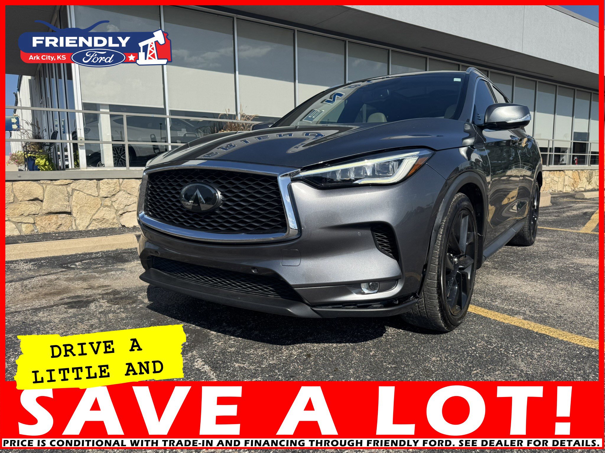 Used 2021 INFINITI QX50 Autograph w/ Premium White Leather Package