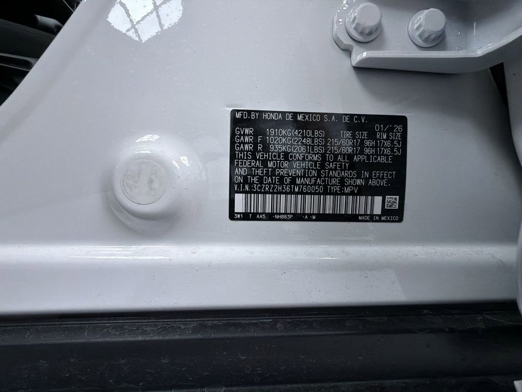 New 2026 Honda HR-V LX image 15