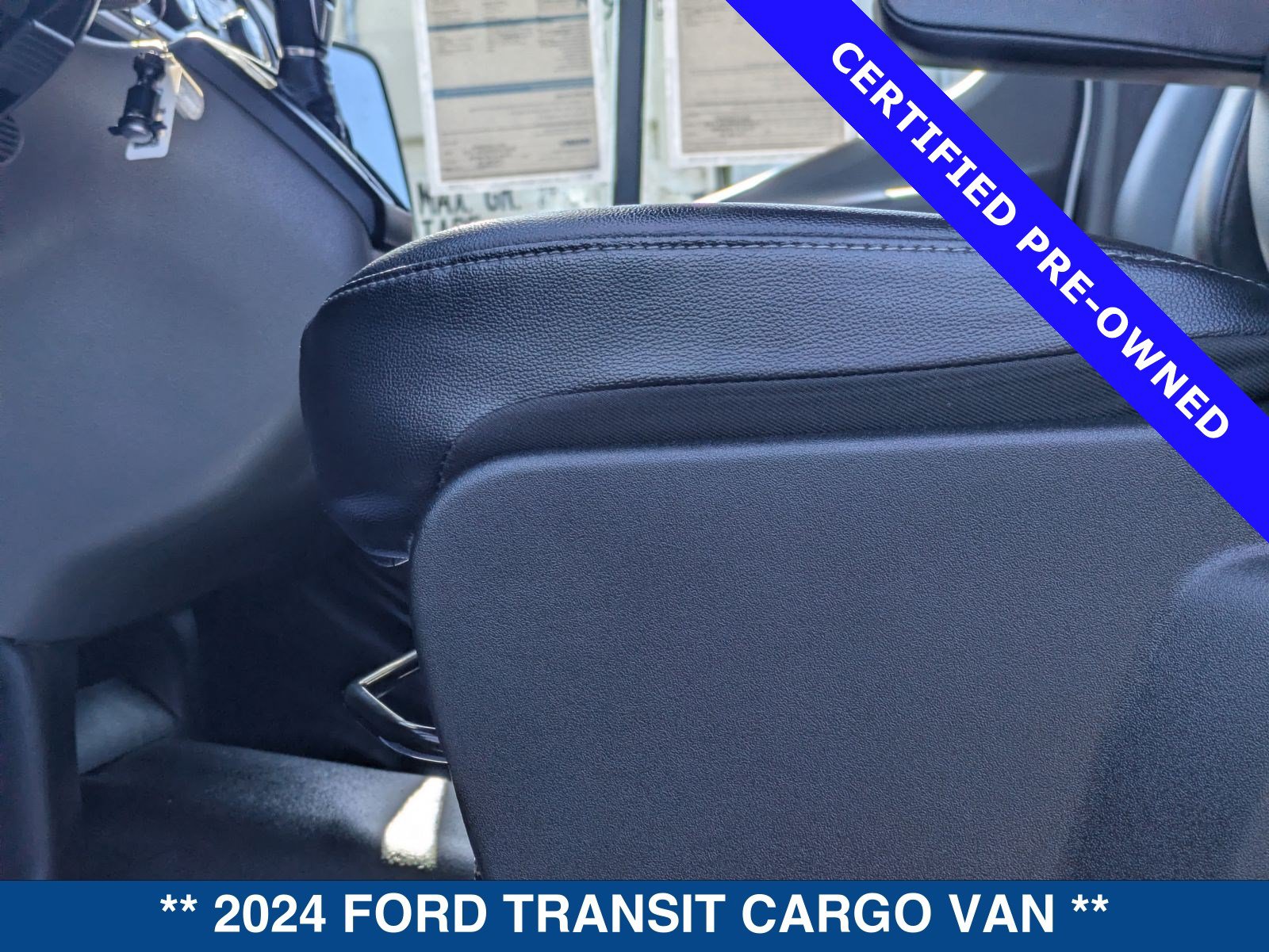Certified 2024 Ford Transit 350 Low Roof w/ Load Area Protection Package RWD image 21