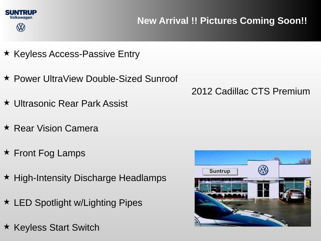 Used 2012 Cadillac CTS Premium AWD/4WD image 5